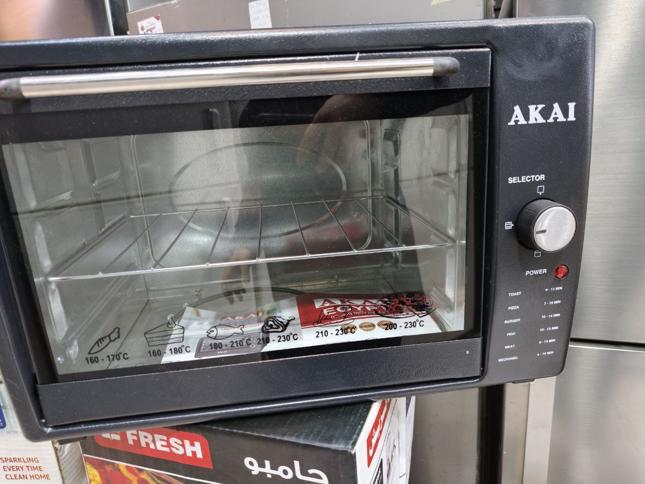 كود 6272
فرن 40لتر
ضمان فعلي 6شهور