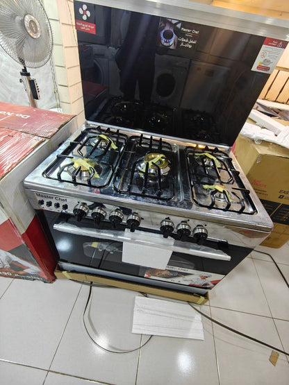 بوتجاز مستر شيف 5شعله

مزود  بمروحه  توزيع  اشعال ولمبه شوايه