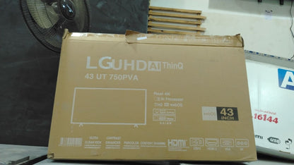 شاشه Lg وارد الخارج  

 43بوصه اسمارت 4k

برسيفر داخلي