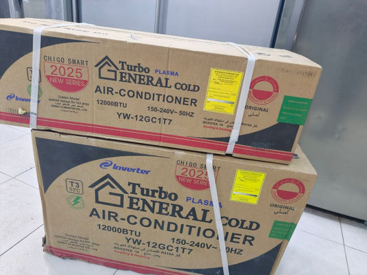 كود 12345
تكييف جنرال أنفرتر فرز 
ضمان معرض 
خصم 5000