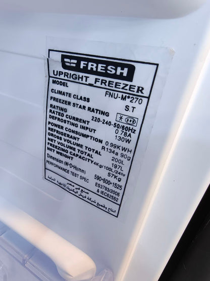 كود

ضمان4 سنين 💪
استعمال بسيط
السعة الفعلية: 270 لتر
6درج