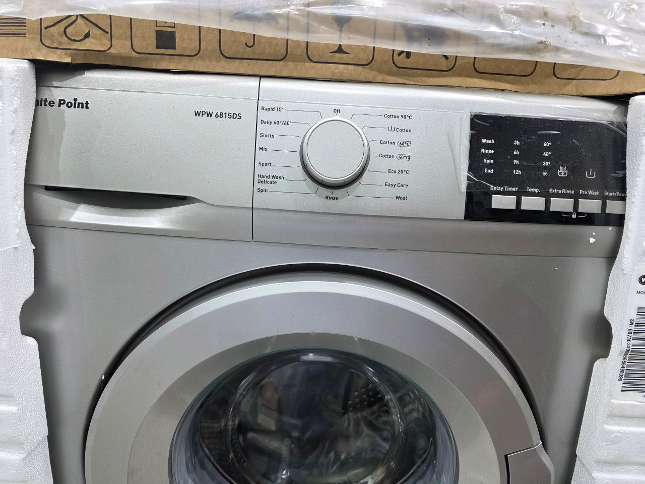 كود 5586غساله فول اتومتك 
زيرو 

سعة التحميل: ‎6 كجم 

سرعة العصر (الدوران): ‎800 دورة في الدقيقة 

نوع التحميل: أمامي (Front Load)