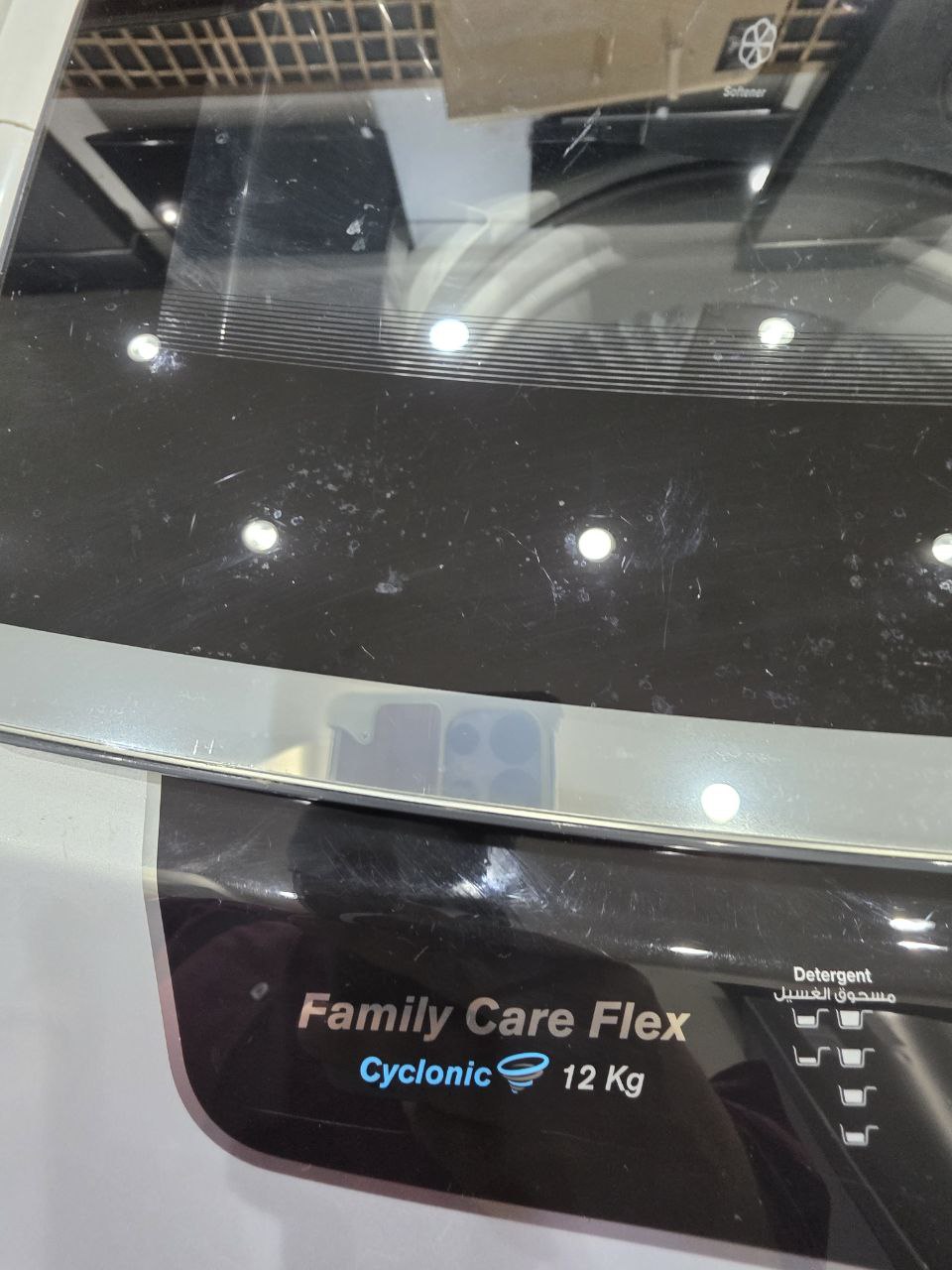 غساله زانوسي فوق اتوماتيك 12 كيلو كسر زيرو  حاله ممتازه كود 5073