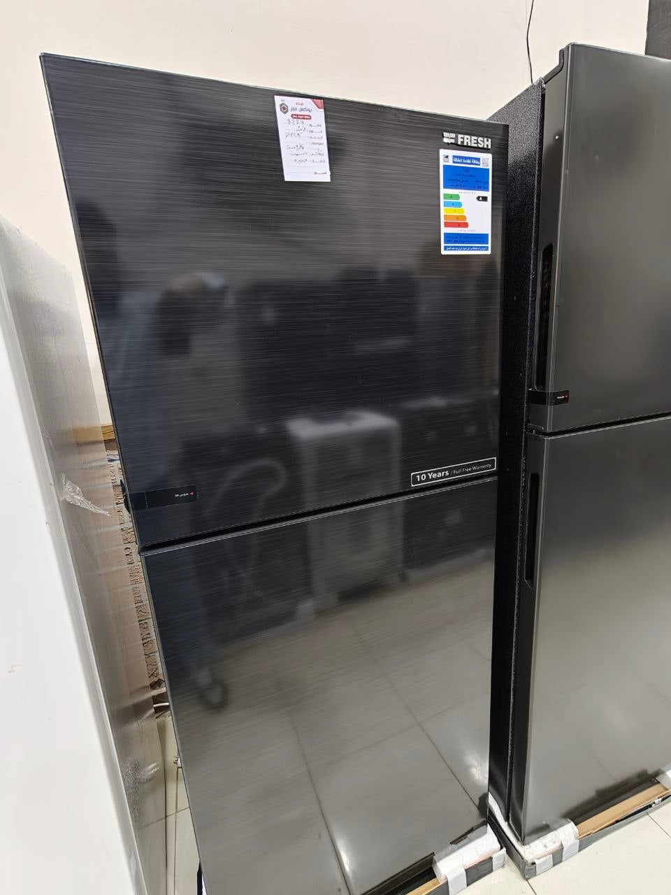 كود 8324
ثلاجة نوفروست 
الموديل:
Fresh FNT-BS370BBC
329 لتر (11.6 قدم)