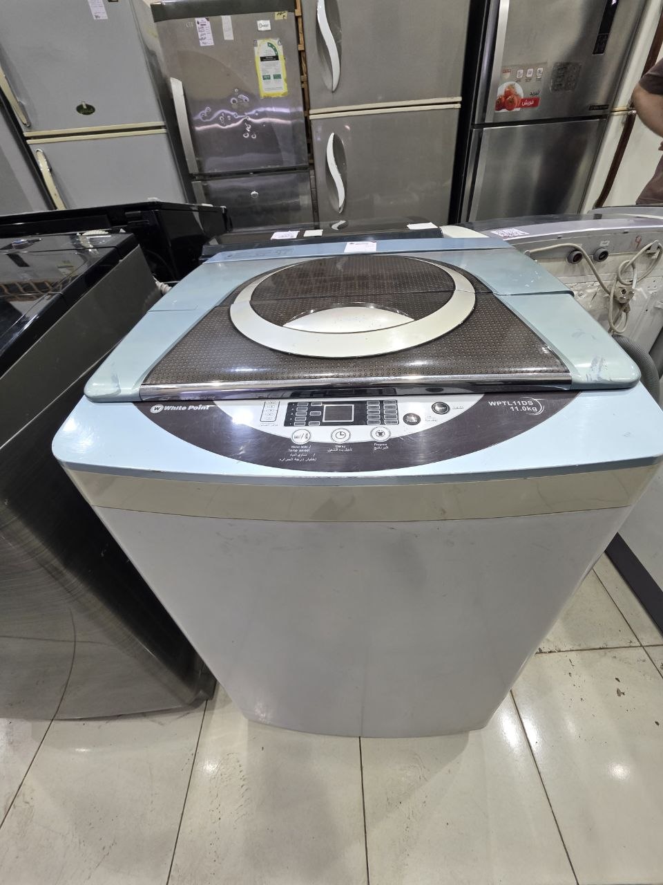 كود 5646
غسالة وايت بوينت فوق اتوماتيك استعمال جيد
11k  
8500فقط