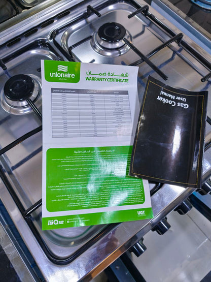 كود 5923
بوتجاز يونيون اير فرز ثاني بالكرتونه 


يونيون اير بوتجاز ماكس 11                  4 شعلة 60*60 سم بالمروحة استانلس ستيل C66SS-GC-447-F-SO-2W-M11-AL