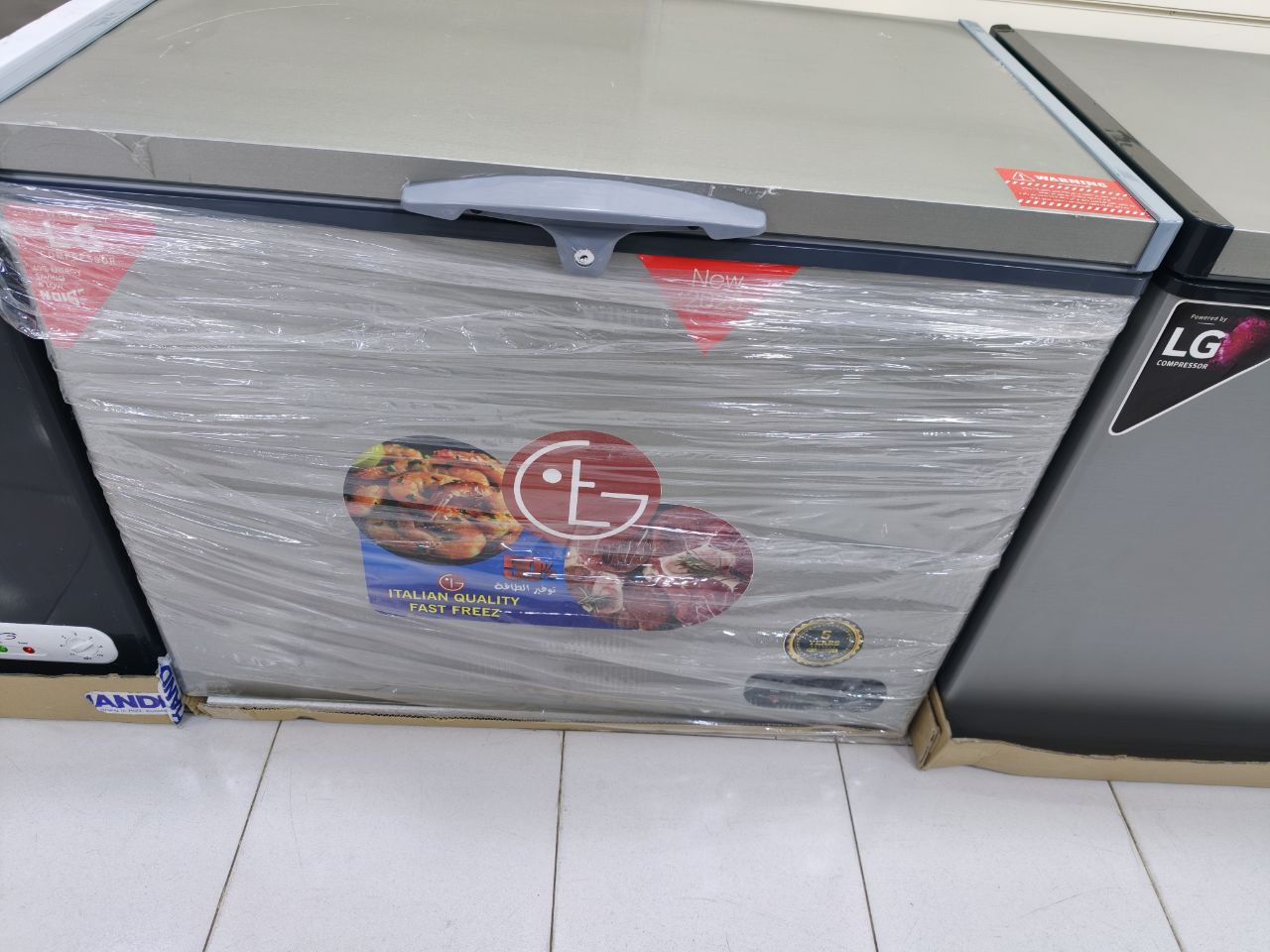 فريزر tg 
350 لتر

فريزر أفقي استانليس ستيل داخلي فرز تاني