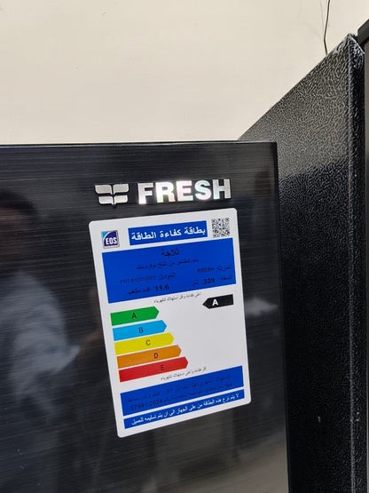 كود 8324
ثلاجة نوفروست 
الموديل:
Fresh FNT-BS370BBC
329 لتر (11.6 قدم)
