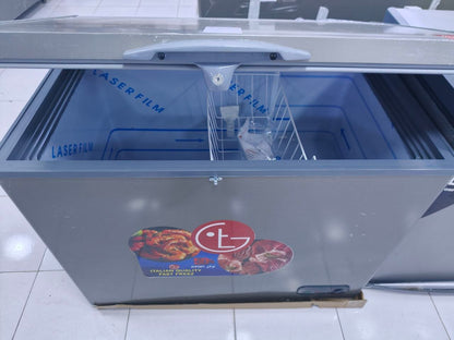 كود 7079
فريزر tg 
350لتر 
فريزر أفقي استانليس ستيل داخلي زيرو