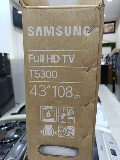 كود 5489
شاشه سامسونج 43 بوصه اسمارت 
جديده