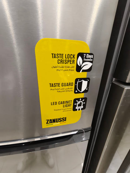 كود 6242

🧊 ثلاجة Zanussi سعة 370 لتر 
بوقي تصدير