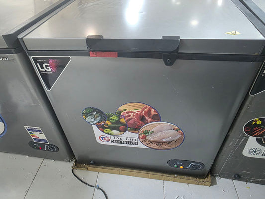 فريزر 270 لتر top gim بماتور LG فرز تاني استانليس