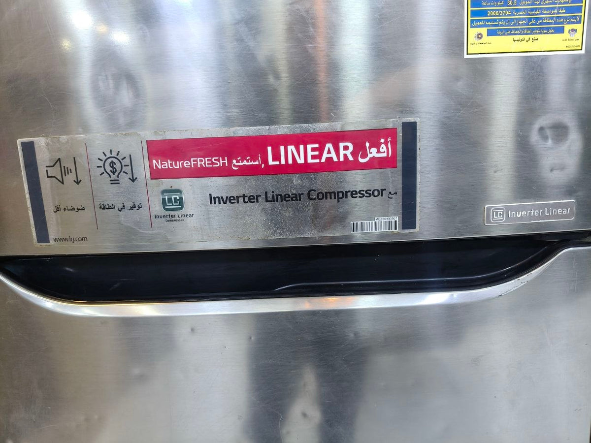 كود 9735
🧊 ثلاجة LG استعمال – موديل GN-C462SLCN
السعر  مميز بناء ع الحاله
✨ إنفرتر  موفّر للطاقة
